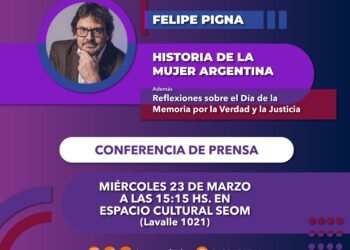 El historiador Felipe Pigna disertará en el SEOM