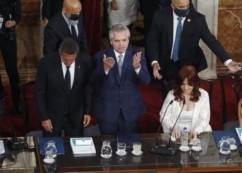 El presidente Fernández inauguró el período de sesiones ordinarias en el Congreso