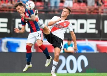 River se subió a la punta tras ganarle a San Lorenzo en el Nuevo Gasómetro