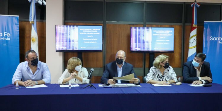 La provincia invertirá más de $1.000 milones para la nueva Guardia y Unidad de Oncohematología del Hospital Alassia de Santa Fe
