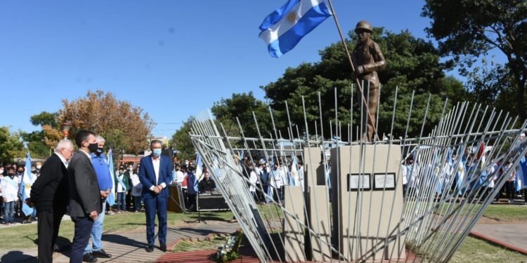 Rafaela conmemoró los 40 años de la gesta de Malvinas
