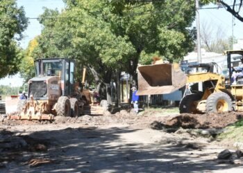 El barrio San José suma nuevas cuadras de pavimento
