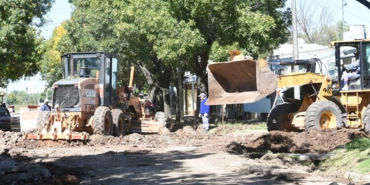 El barrio San José suma nuevas cuadras de pavimento