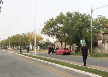 Disturbio con tiros y una mujer herida en barrio Lehmann