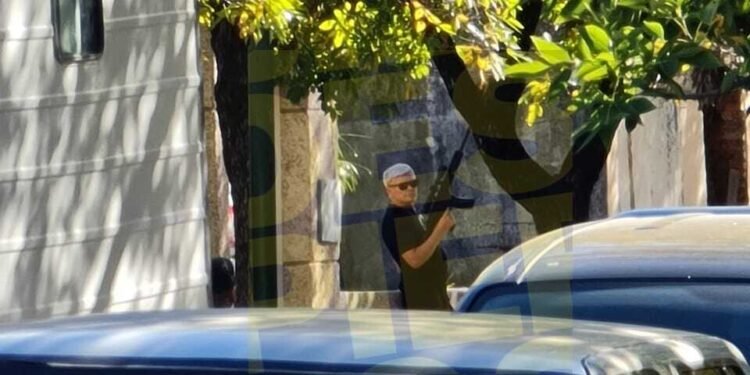 El arma utilizada por el tirador sería calibre 22 con adaptador