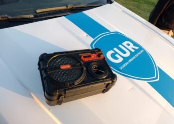 La GUR recuperó un equipo de música