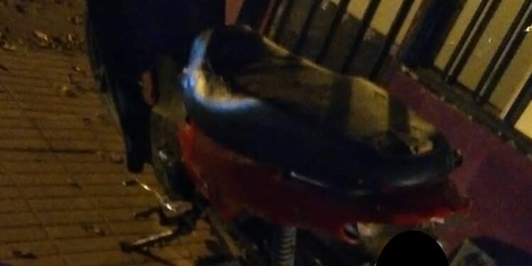 En labor conjunta, el Centro de Monitoreo y la GUR recuperaron una moto