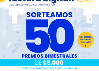 La EPE sortea 50 premios de $ 5.000 por bimestre