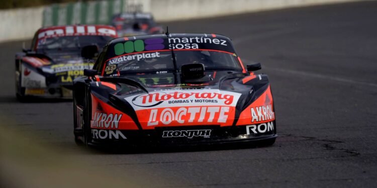 Canapino dominó la clasificación del TC en Rafaela