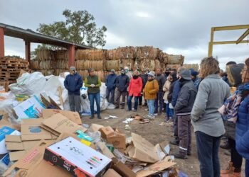 Empresas de la ciudad visitaron el Complejo Ambiental