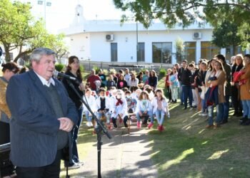Rafaela celebró en la placita Honda el Día del Trabajador