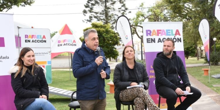 “Rafaela en Acción es cercanía, escucha y diálogo con la ciudadanía”