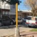 Comenzaron a colocar nuevos semáforos en Avda. Santa Fe