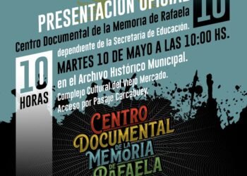 Se presenta el Centro Documental de la Memoria de Rafaela
