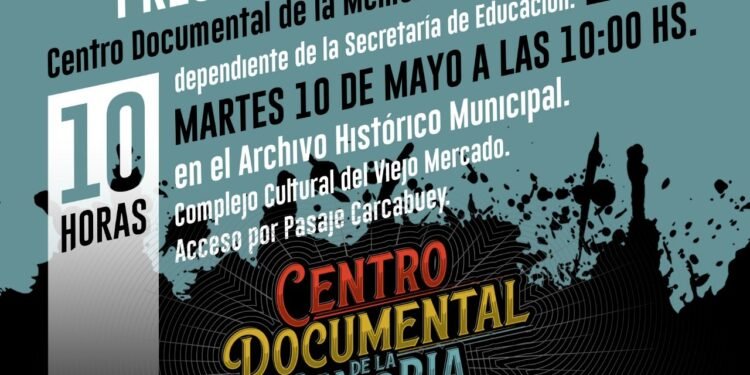 Se presenta el Centro Documental de la Memoria de Rafaela