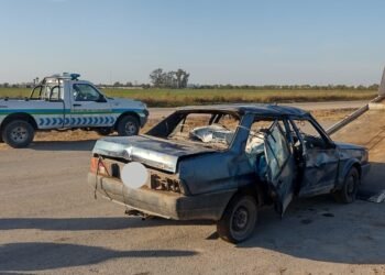 Secuestraron un auto que circulaba en ruinoso estado