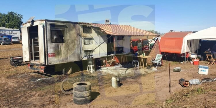 Autódromo: un hombre sufrió quemaduras graves