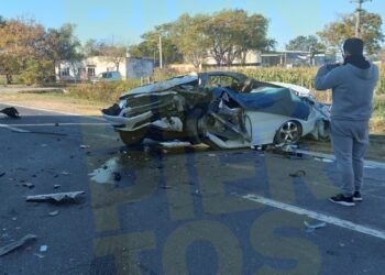 Tragedia en Sa Pereira: 4 muertos en un brutal accidente