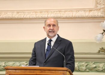 Perotti abrió el nuevo período de sesiones ordinarias en la Legislatura