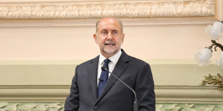 Perotti abrió el nuevo período de sesiones ordinarias en la Legislatura