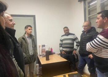 Concejales de JxC visitaron la sede de la Agencia de Investigación Criminal