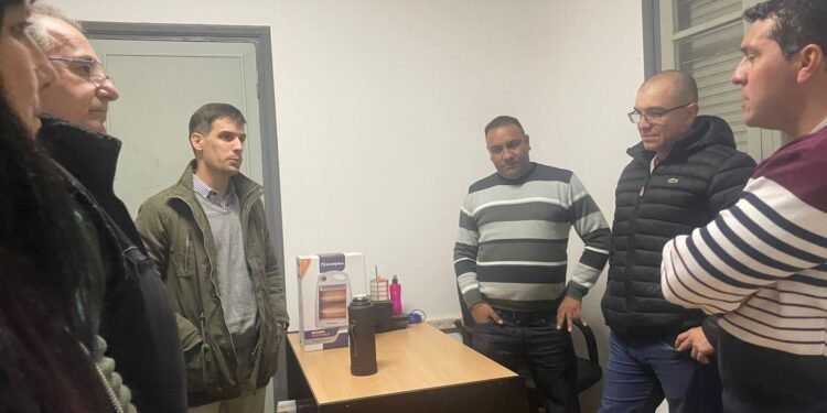 Concejales de JxC visitaron la sede de la Agencia de Investigación Criminal