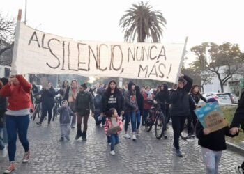 Rafaela también marchó en la jornada de #NiUnaMenos