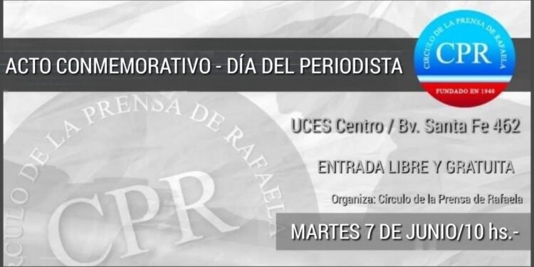 El Círculo de la Prensa celebrará el Día del Periodista