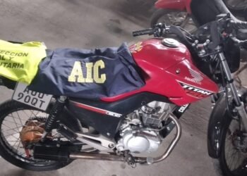 Secuestraron una moto con guarismos adulterados