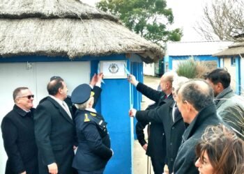 Perotti inauguró la nueva Escuela de Policía en Rafaela