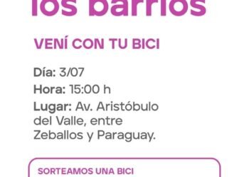 Se disputará la primera fecha del año de Ciclismo en los Barrios