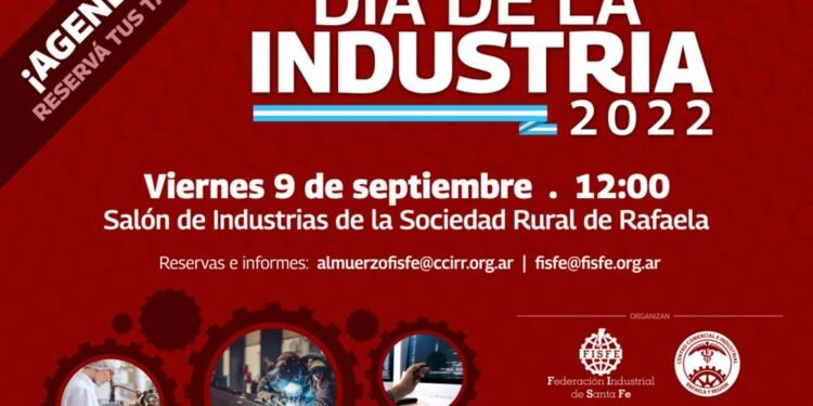 Confirmado: la fiesta provincial por el Día de la Industria será en Rafaela