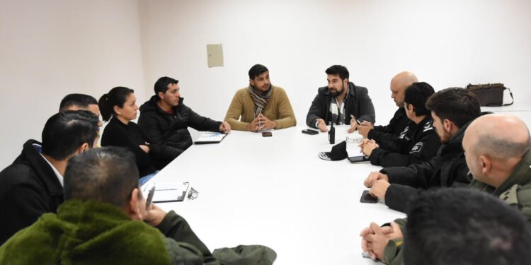 Se reunió la Mesa de Coordinación Institucional en Seguridad