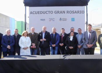 Perotti sobre el Acueducto Gran Rosario: “El agua potable es un derecho humano y priorizamos estas inversiones”
