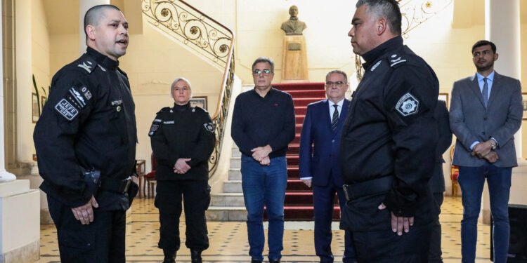 Ya está en funciones la nueva dupla que comanda la Regional V de Policía