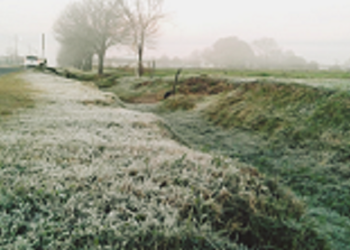 Un día helado: se registró una mínima por debajo del cero