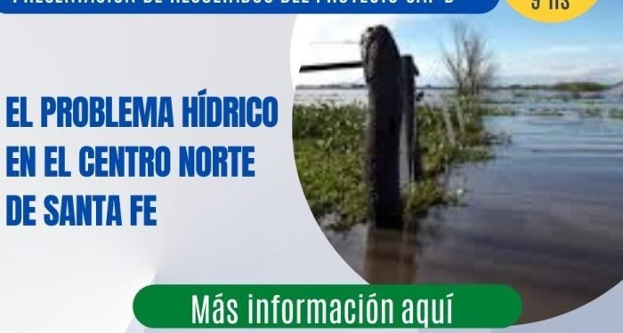 CARSFE invita a una Jornada sobre temas hídricos del centro-norte de la provincia