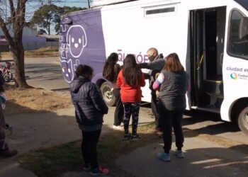El nuevo Quirófano Móvil se acercó a barrio Güemes