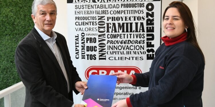 La empresa Grana se sumó a la campaña de prevención vial