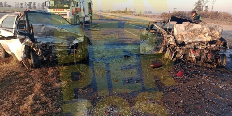 Tragedia en la RN 34: 5 muertos, 4 de ellos calcinados, en horrendo accidente