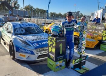 Ciarrochi ganó el Sprint del Top Race en Rafaela