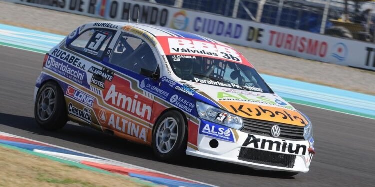 Juani Canela fue segundo en la clasificación inicial de la Clase 2 del TN