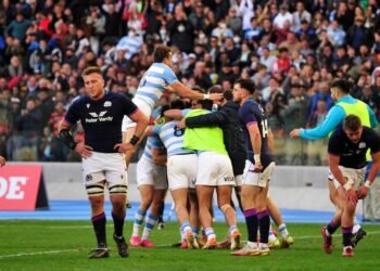 Los Pumas le ganaron a Escocia en Santiago del Estero
