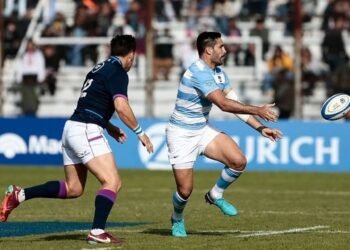 Los Pumas vencieron a Escocia por 26-18 en el inicio de la era del australiano Cheika