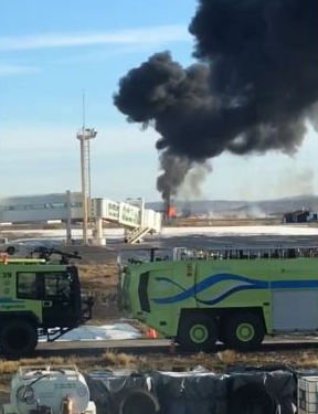 Cayó un avión a poco de despegar de Río Grande: hay cuatro muertos