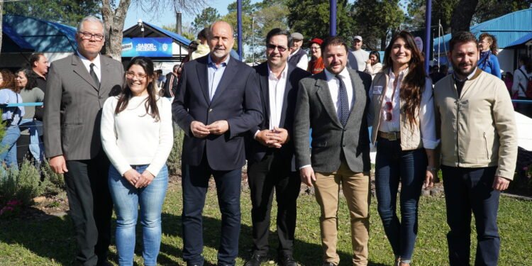 Perotti presidió el acto de inauguración de la Expo Rural de Reconquista