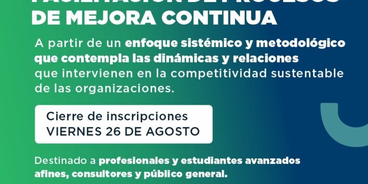 Comienza la Diplomatura “Facilitación de procesos de mejora continua”