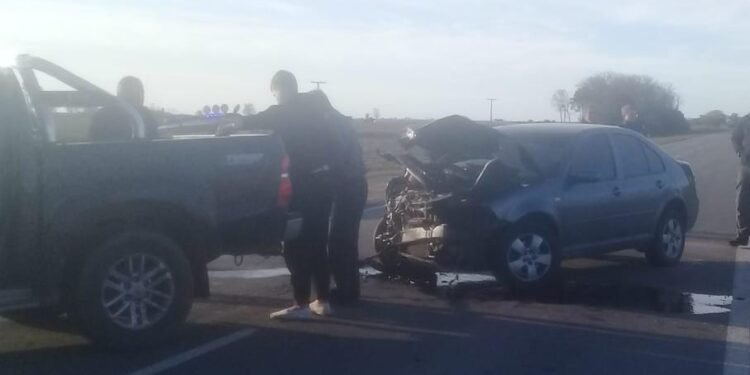 Muriò un bebé en un accidente en el departamento Las Colonias