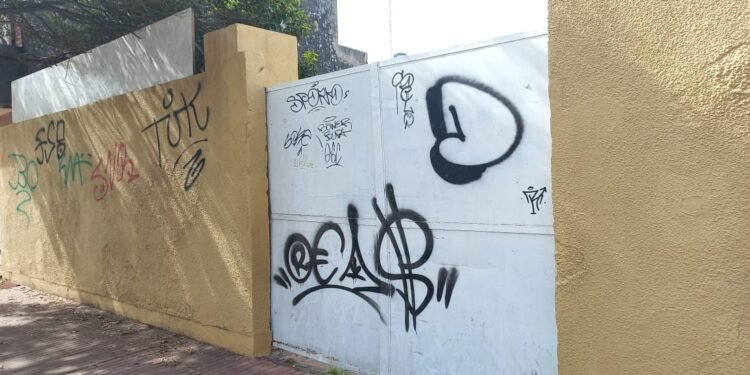 Actos de vandalismo en instalaciones de Ben Hur