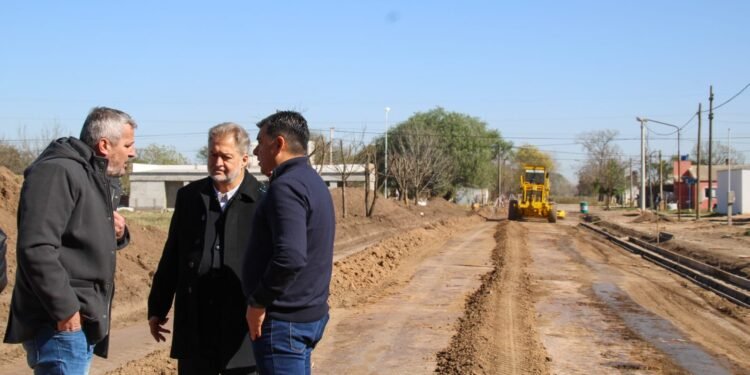 Mirabella: «luego de años de desidias, estamos haciendo las obras que hacen falta»